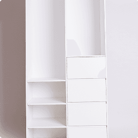 Nice Cabinet, Grey left extended